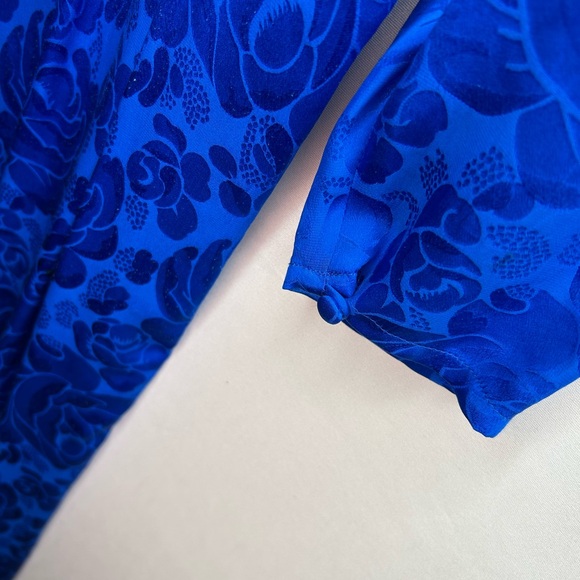 80’s 100% Pure Silk Dress - Picture 3 of 5